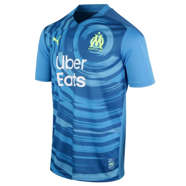 Thailande Maillot Football Marseille Third 2020-21 Bleu